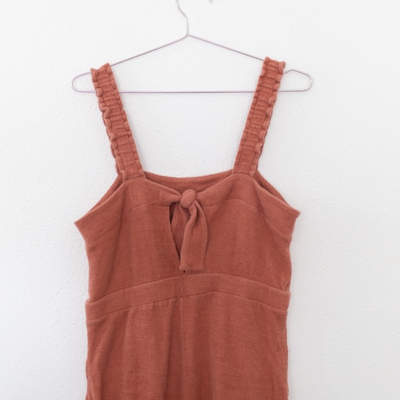 Madewell Texture & Thread Ruffle-Strap Jumpsuit Size 6 - Picture 4 of 4